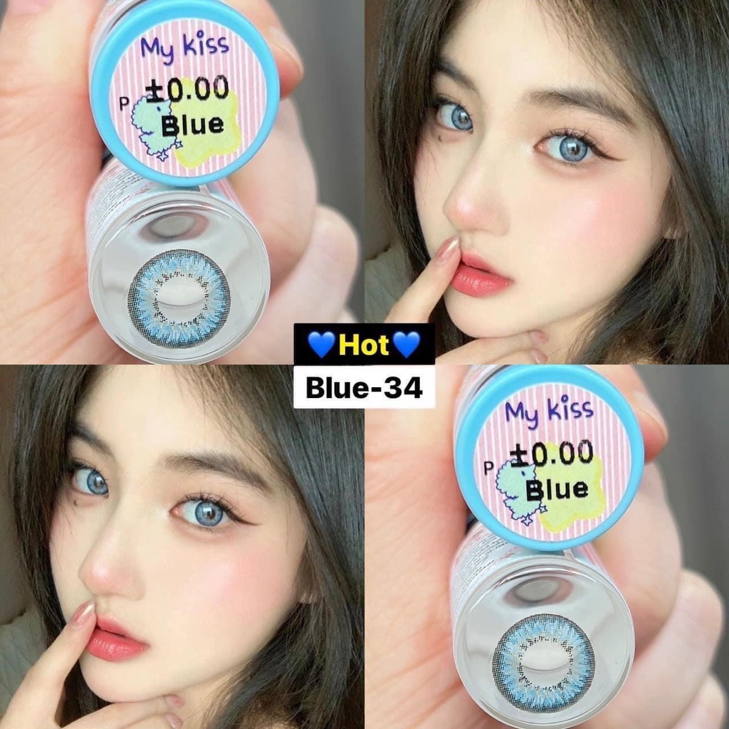 Cặp lens Kính áp tròng [CHÍNH HÃNG] dùng 1 năm mẫu Hot nhất