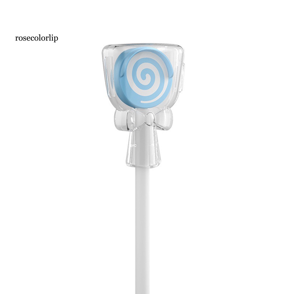 Dụng cụ cạo làm sạch lưỡi em bé chăm sóc hơi thở sảng khoái kiểu dáng kẹo lollipop