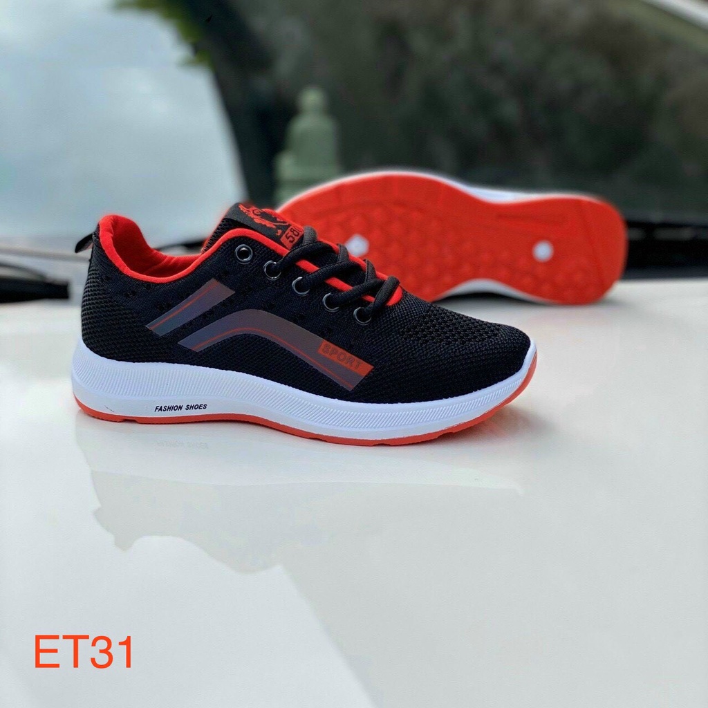 Giày bata nữ chất vải cao cấp đế cao 3cm phong cách thể thao năng động ET31 - Em’s Shoes