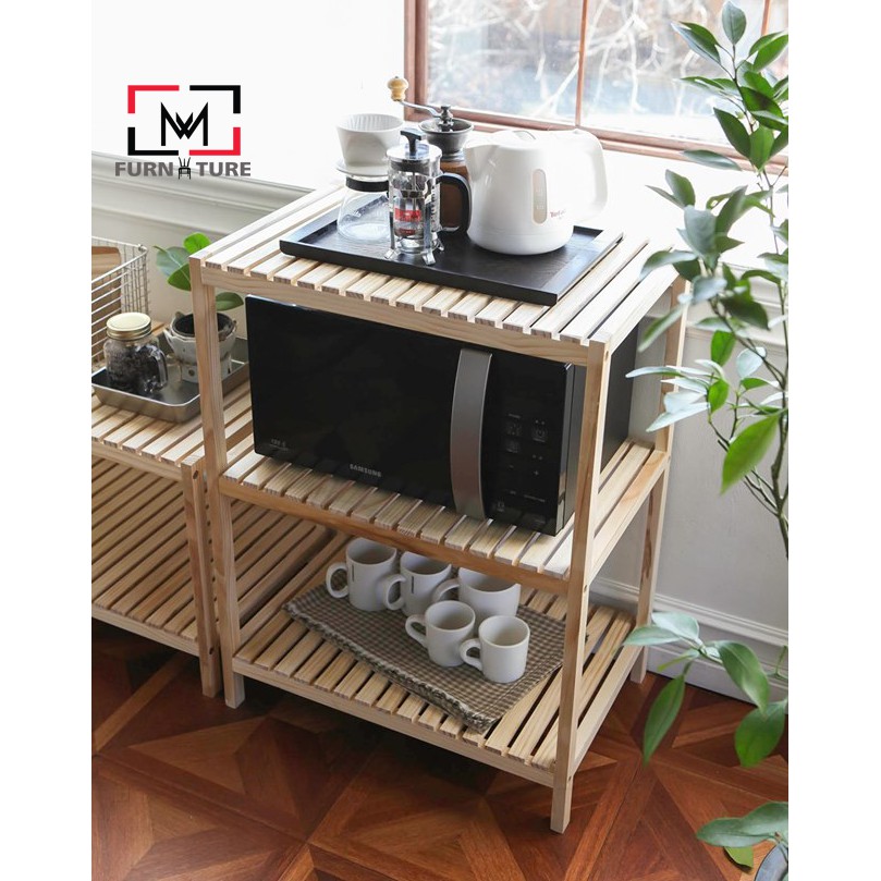 KỆ ĐỂ LÒ VI SÓNG 3 TẦNG - OVEN RACK 3F