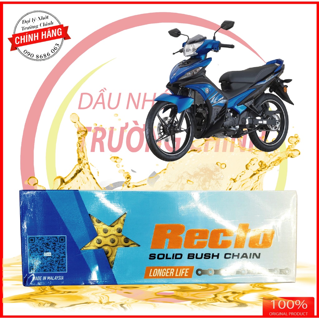 Sên Recto sên vàng 9 ly 124L, 132L hàng chính hãng nhập khẩu