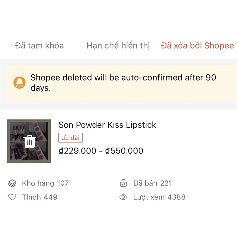 Son thỏi Mac Powder Kiss, Matte, Retro Matte, Love Me