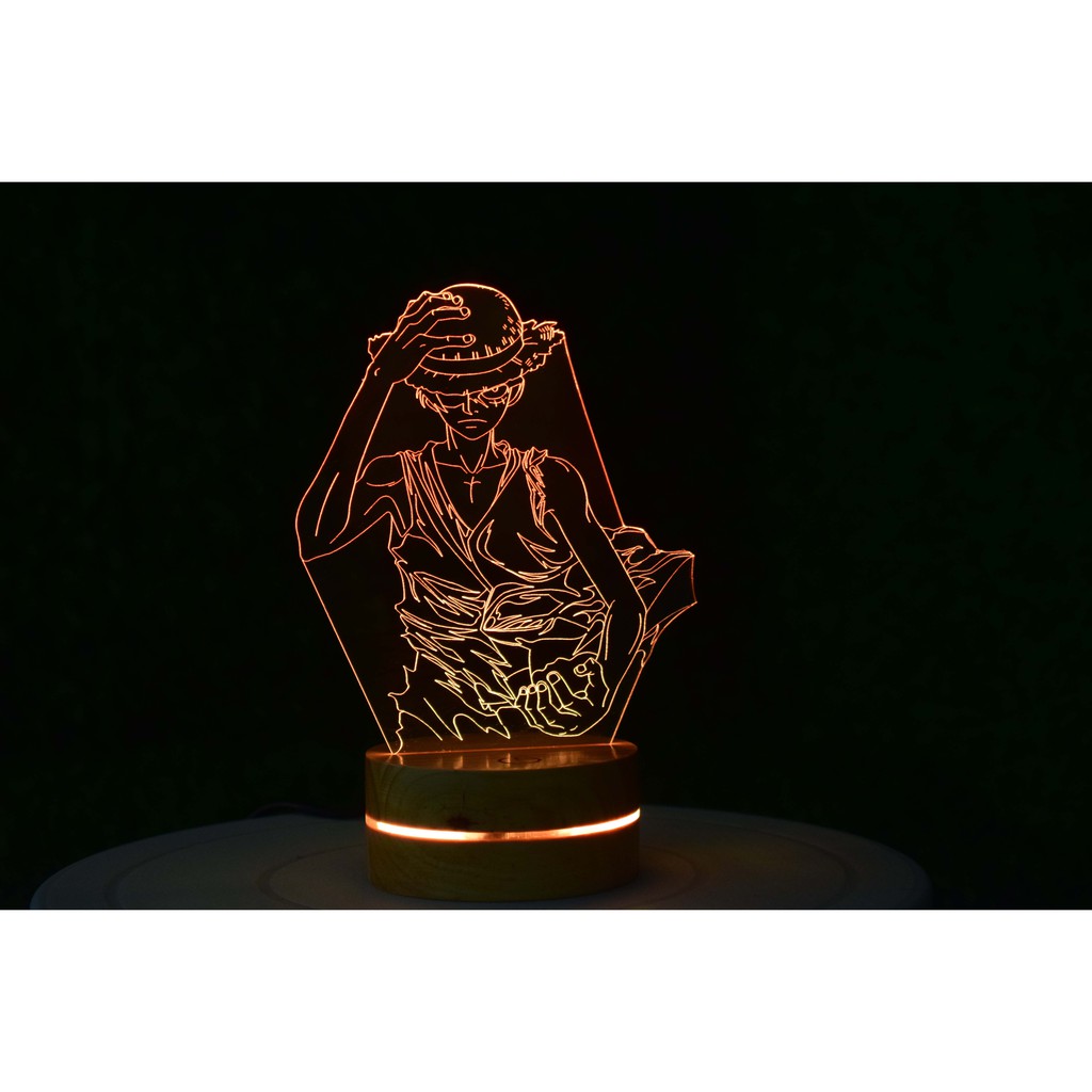 Đèn LED MICA 3D Luffy