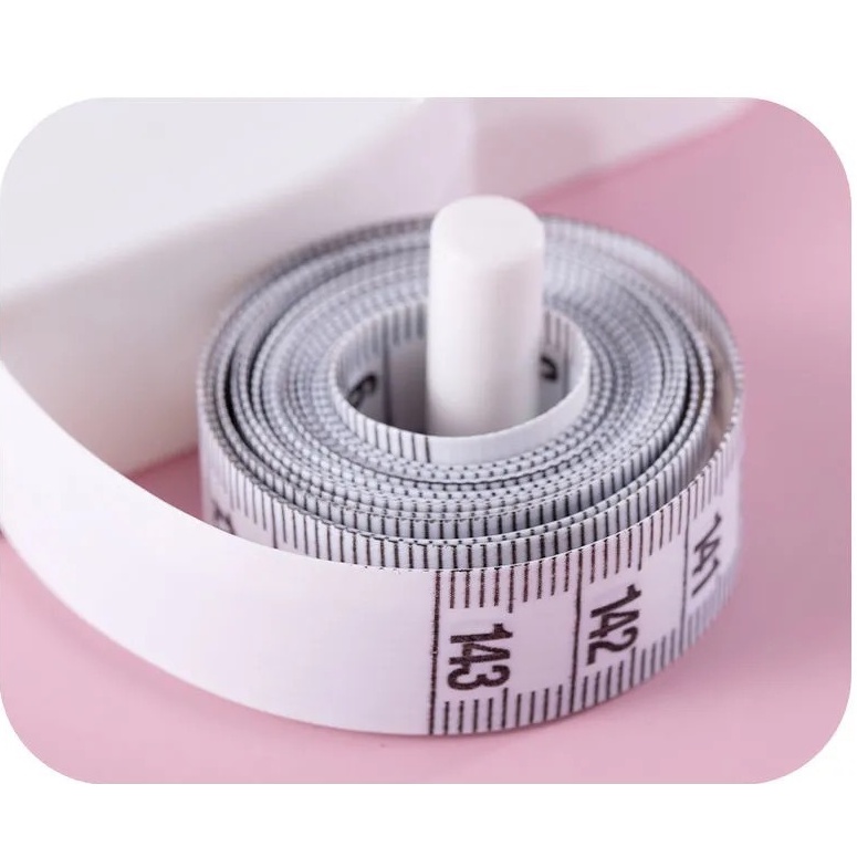 Thước dây rút đo cơ thể chữ Y tay cầm dài 150cm có nút bấm DUASHOP.
