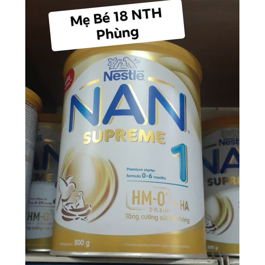 SỮA NAN VÀNG SUPREME 1 800G