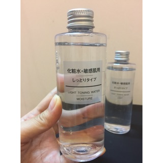 Set:Toner Muji: Light Toning water: Light.