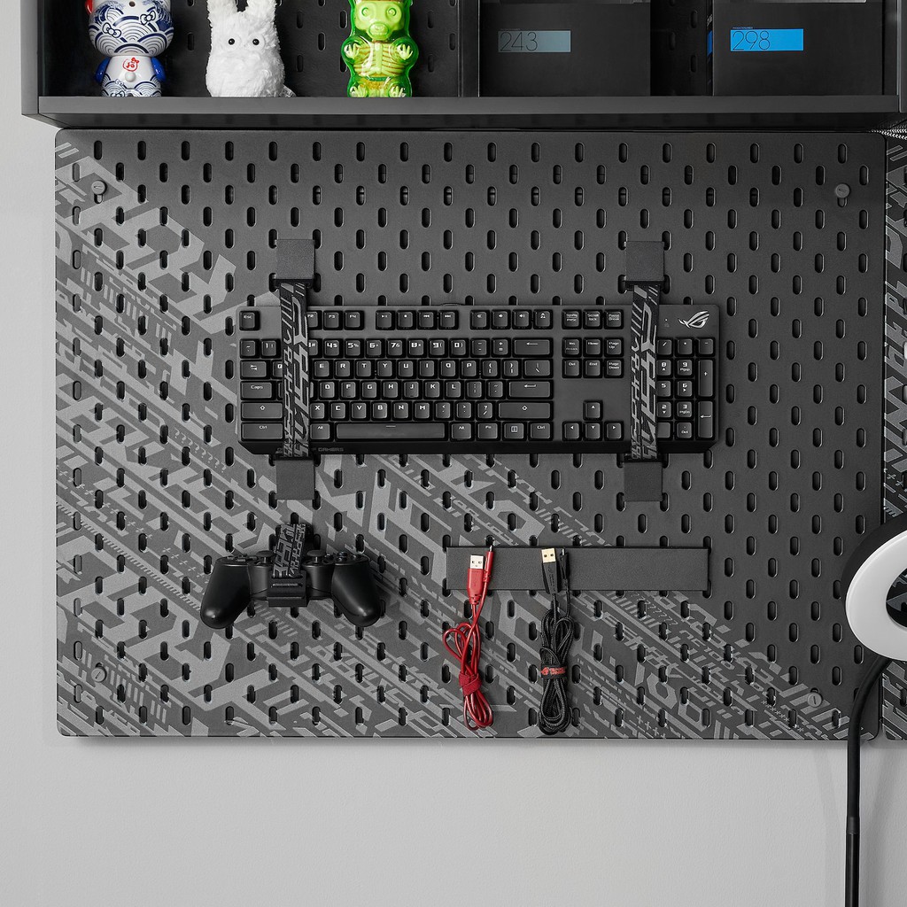 Bảng cài treo tường pegboard Skadis IKEA 76cm