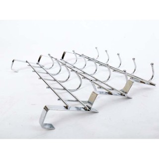 10 móc treo inox sau cửa tiện lợi
