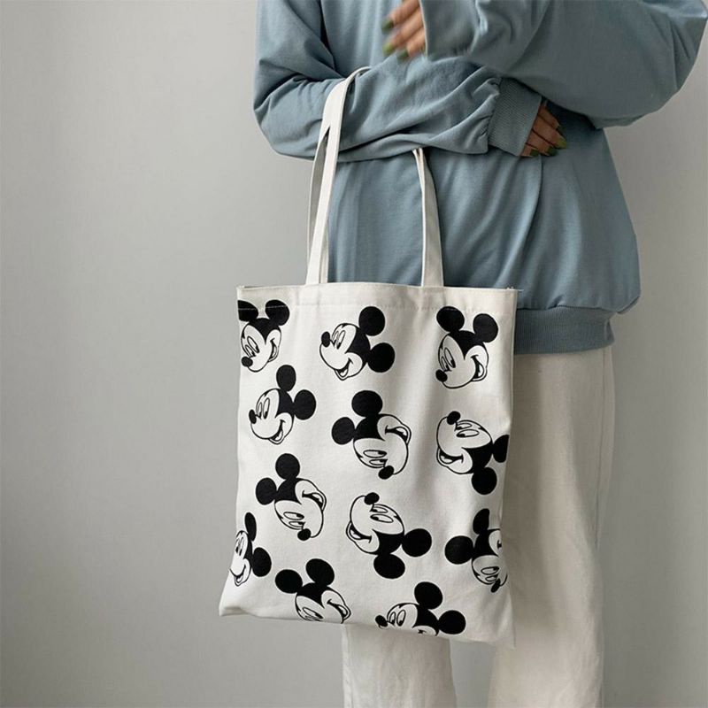 Túi tote vải canvas Mickey Siêu Hot