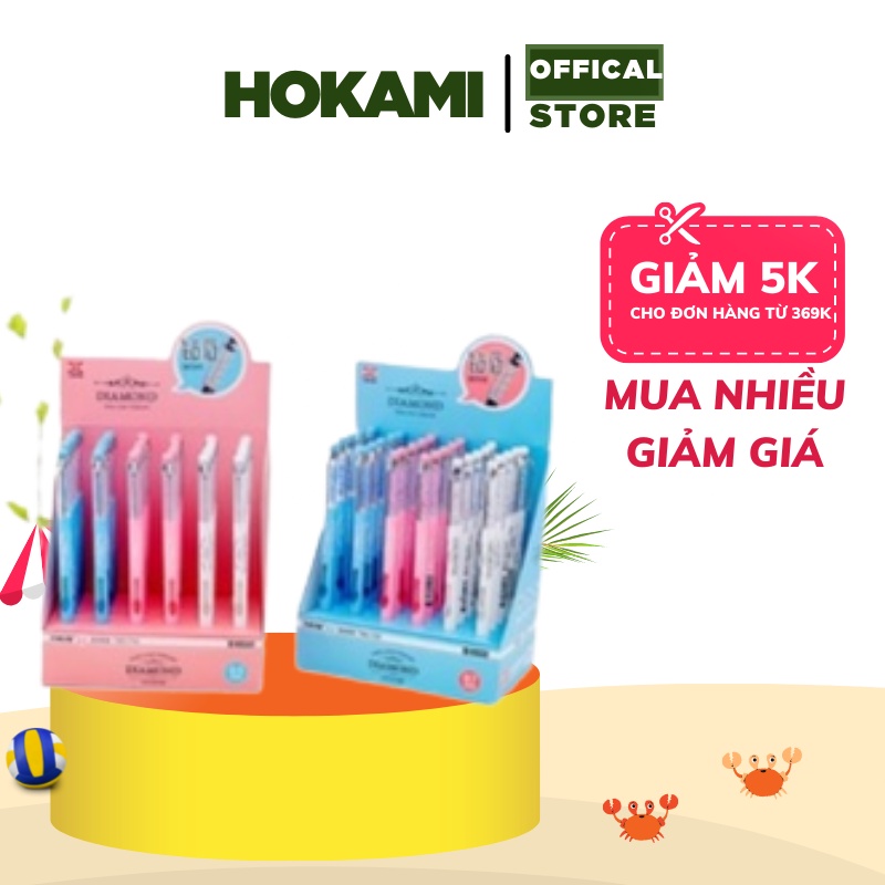 Bút chì kim Diamond cao cấp cute - Bút chì bấm cao cấp - văn phòng phẩm - HOKAMI STORE