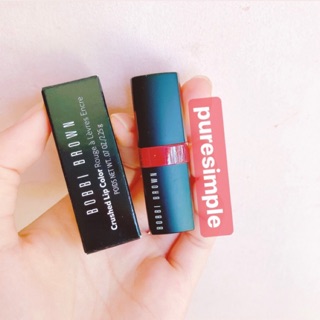 🌸 BOBBI BROWN 🌸 Son Bobbi Brown Crushed Lipstick minisize Ruby, Babe