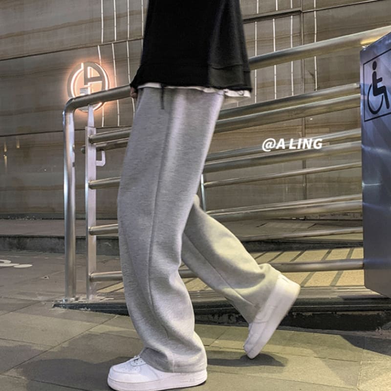 Quần dài nam - quần nam PM unisex thể thao nam nữ ống rộng phong cách