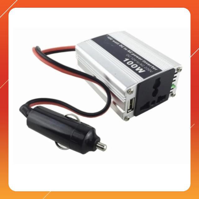 BioStore - Bộ chuyển đổi nguồn điện từ 12V ra 220V 100W sử dụng trên ô tô Sky Life