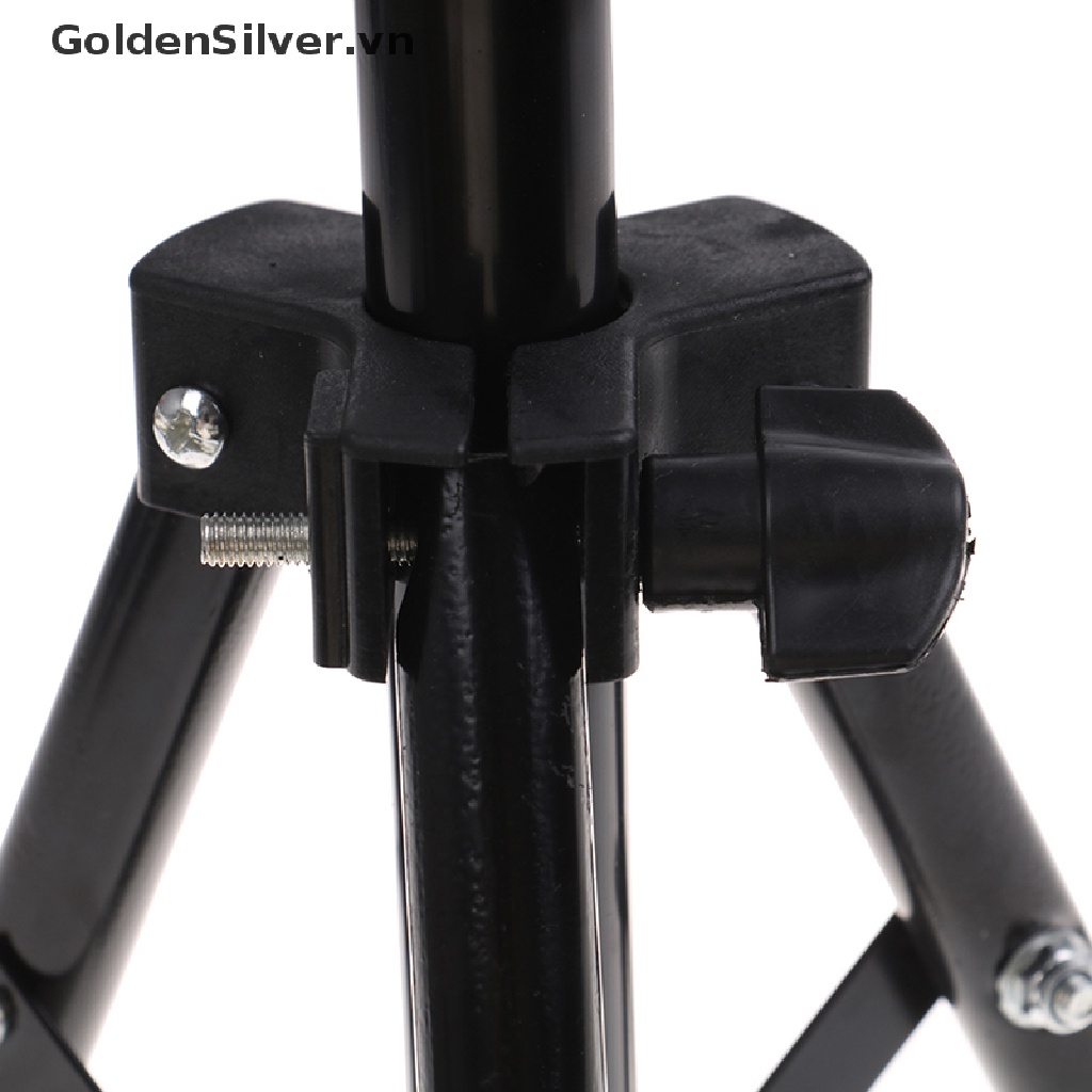 Giá đỡ trưng bày đầu mannequin tóc giả bằng kim loại chỉnh được dùng cho tập làm tóc