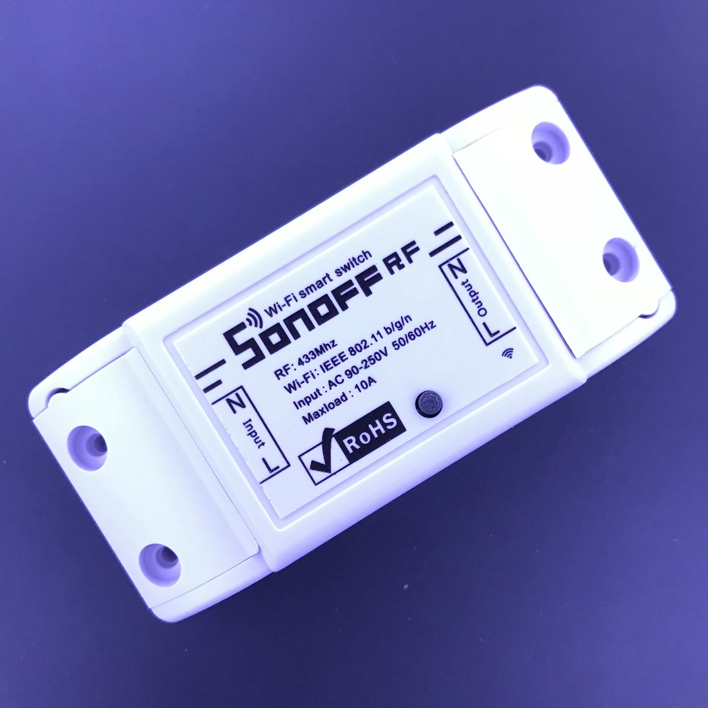 Sonoff – Công tắc điều khiển từ xa Wifi và RF 433Mhz-TH338