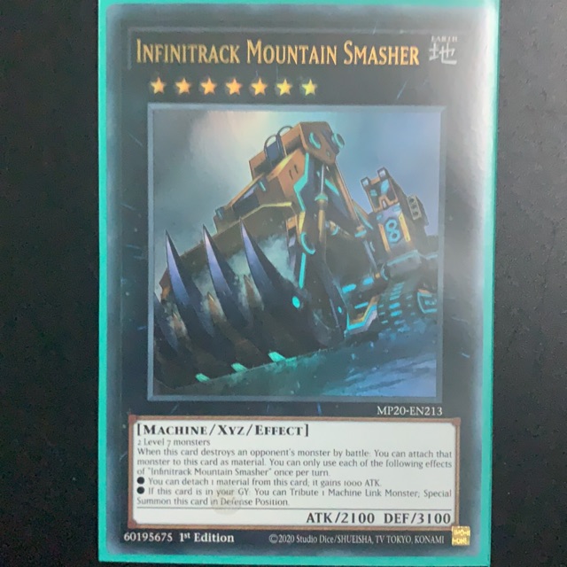 Bài yugioh: infinitrack moutain smasher