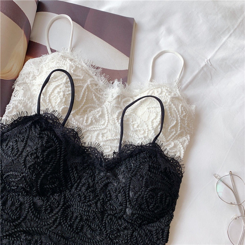 Áo Lót Ren Hai Dây Dáng Ngắn Gợi Cảm Cho Nữ | BigBuy360 - bigbuy360.vn