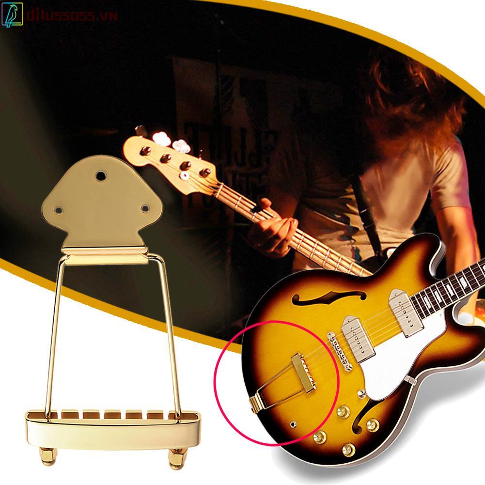 Bộ phụ kiện cầu đàn guitar 6 dây bằng hợp kim kẽm