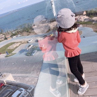 Áo len bé gái (sẵn hàng, ảnh thật)