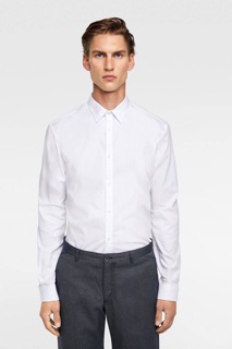 Sơmi Zara Basic