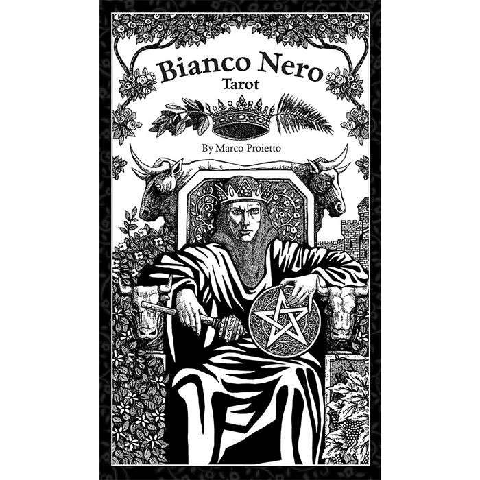 Bộ Bài Bianco Nero Tarot (Mystic House Tarot Shop) - Bài Gốc Authentic Chính Hãng 100%