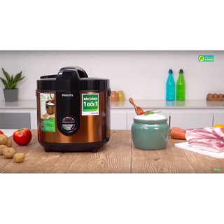 Nồi cơm điện Philips 2 lít HD3132/68 Vàng