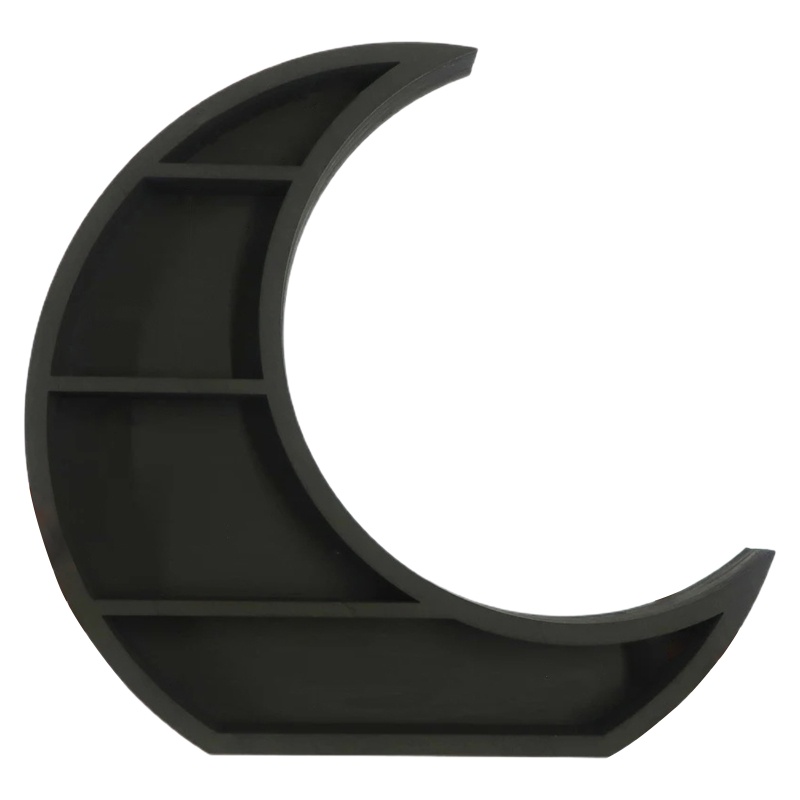 Kệ Để Lọ Tinh Dầu Đá Mặt Trăng Màu Đen Trang Trí Nội Thất