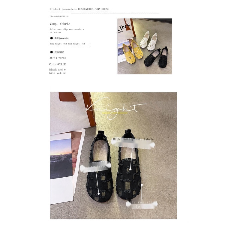 Giày Lười Đế Mềm Thời Trang Cho Nữ