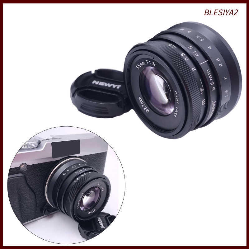 Ống Kính 35mm F / 1.6 Cho Máy Ảnh Fujifilm X Mount X-E1 X-E2 X-A10 X-M X-T1 X-T10