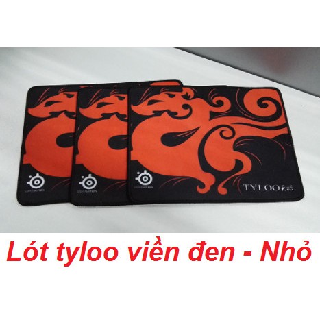 ⚡ Siêu Hot ⚡ Miếng Lót Chuột Tyloo 18 x 20CM - Tấm Lót Chuột Tyloo Nhỏ Loại VIền Đen | BigBuy360 - bigbuy360.vn