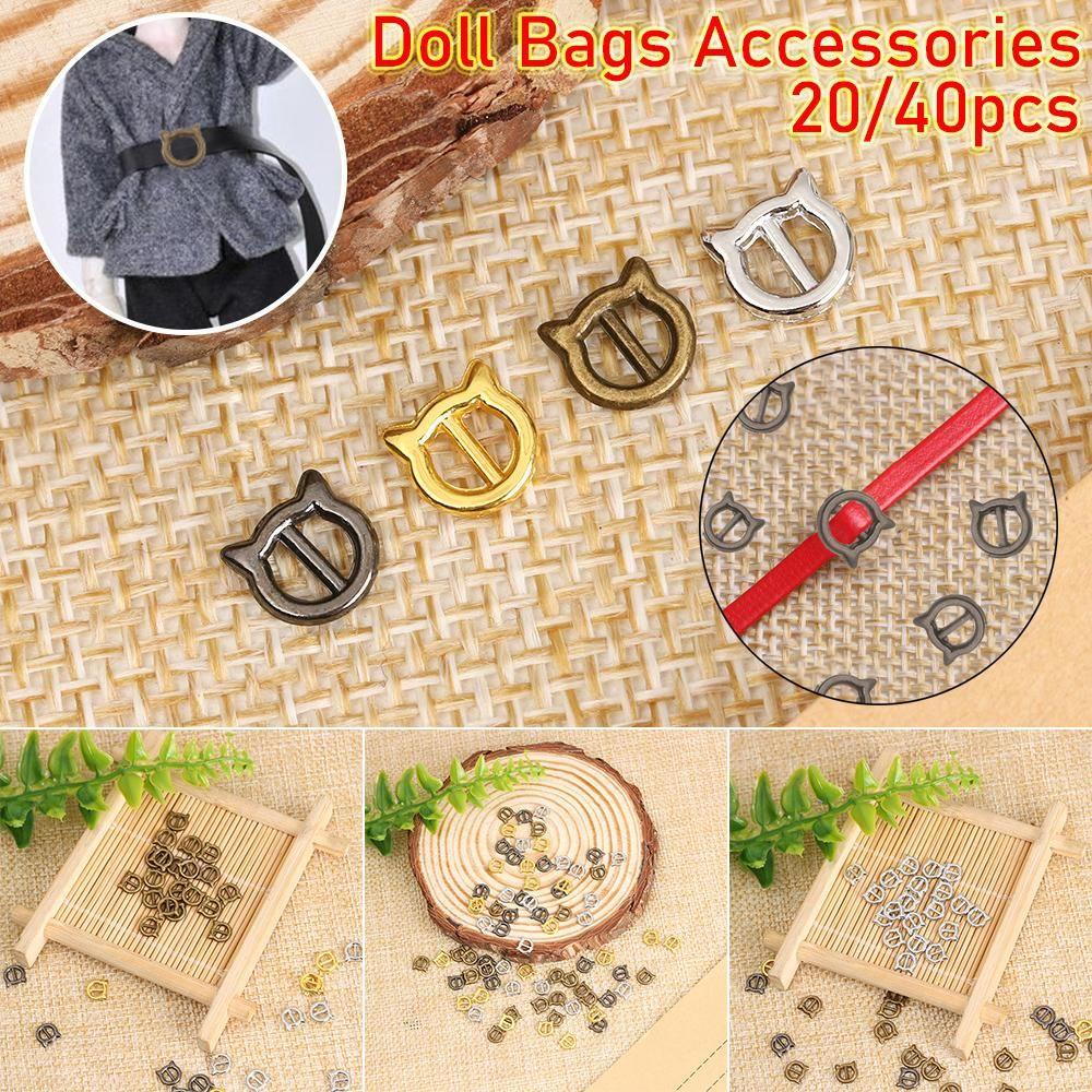 BEBETTERM Set 20 / 40 Khóa 4 Màu Siêu Nhỏ Cho Búp Bê