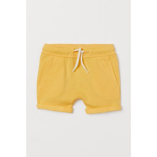 Quần shorts thun vàng HM UK