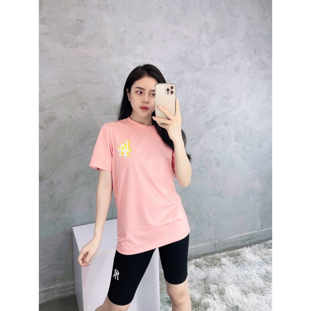 (HÀNG XUẤT XỊN) Áo cam 1838 L//A PIXEL TEE Made in V/N full tag code  Size XS S M L