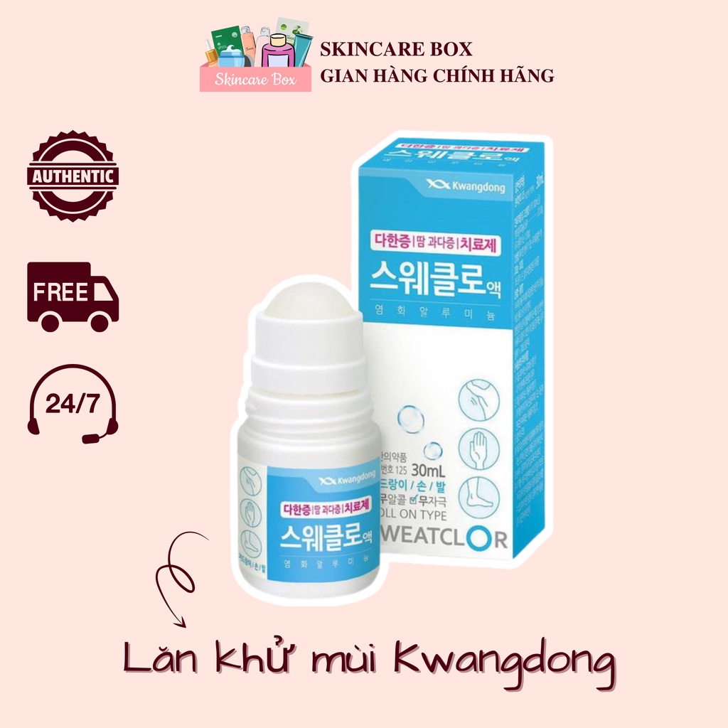 LĂN KHỬ MÙI KWANGDONG SWEATCLOR 30ML