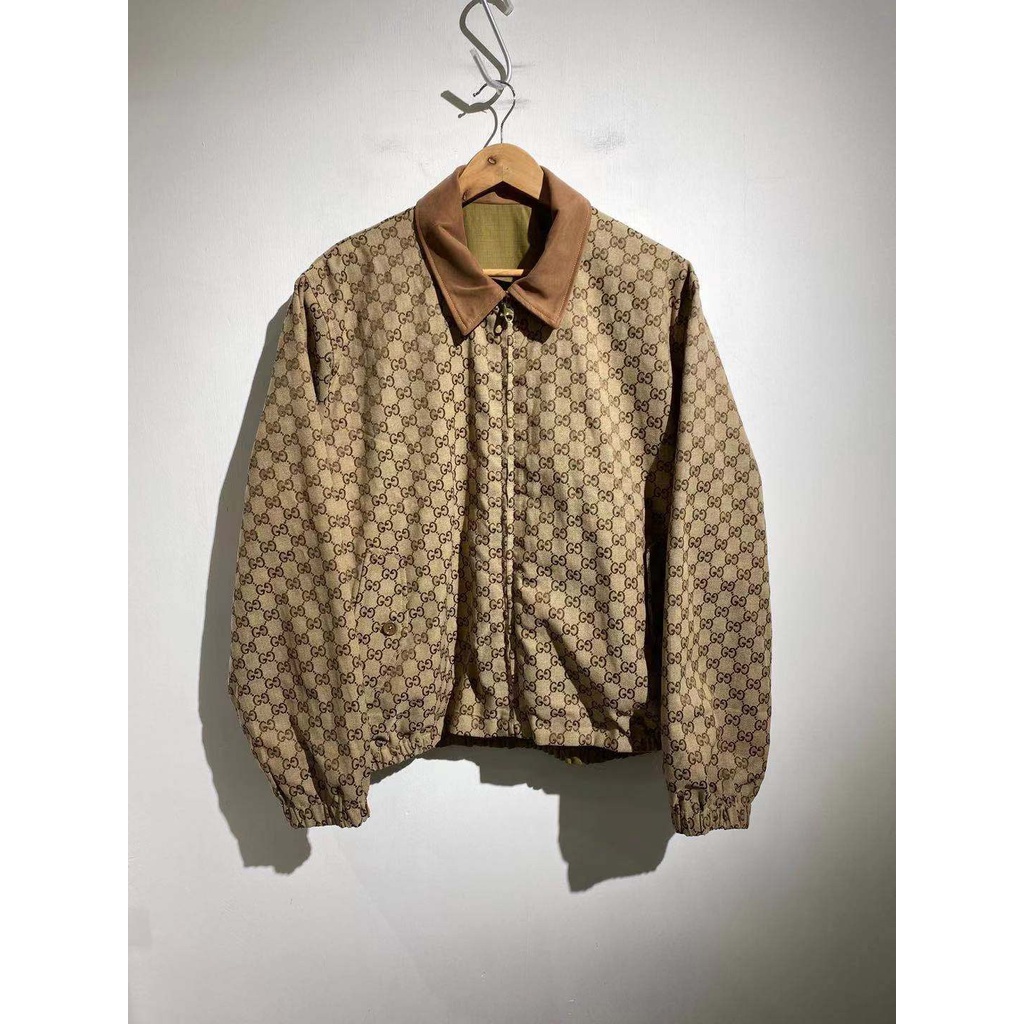 Áo khoác nam thời trang GUCCI GG GC cao cấp với họa tiết cổ điển