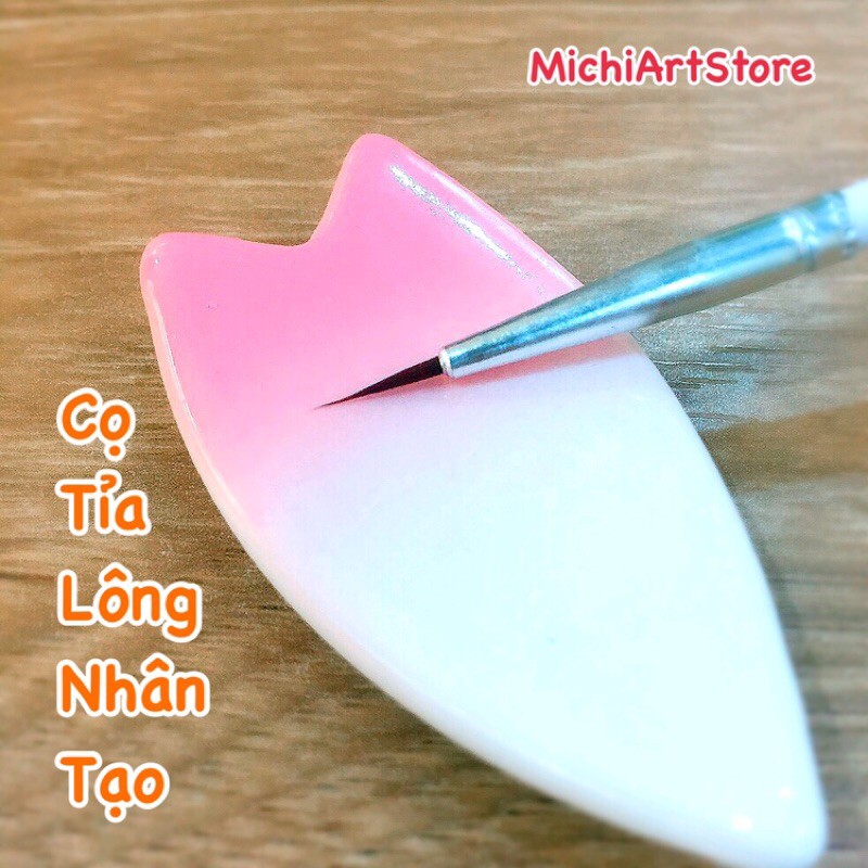 [Michi Art Store] Vệ Trang Câu Tuyến - Cọ tỉa siêu mảnh, bút lông vẽ màu nước màu bột màu gouache màu acrylic