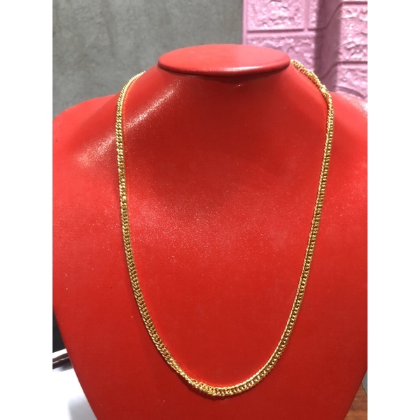 dây chuyền mạ vàng nam nữ đều đeo được