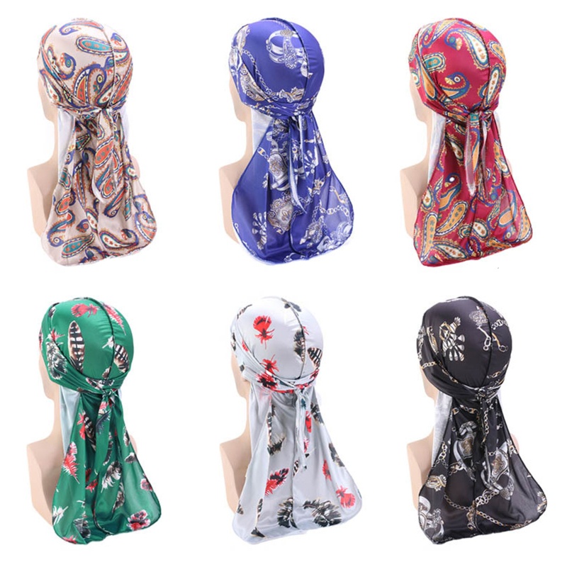 Mũ Trùm Đầu Bằng Polyester Mềm Mịn Phong Cách Dân Tộc