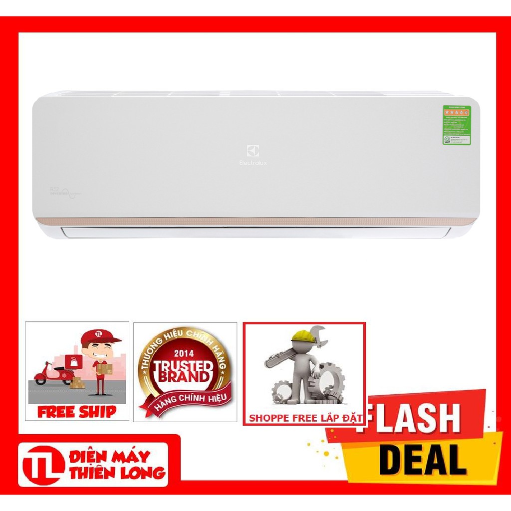ESV09CRR-C6 - MIỄN PHÍ CÔNG LẮP ĐẶT - Máy lạnh Electrolux Inverter 1 HP ESV09CRR-C6 Mới 2020