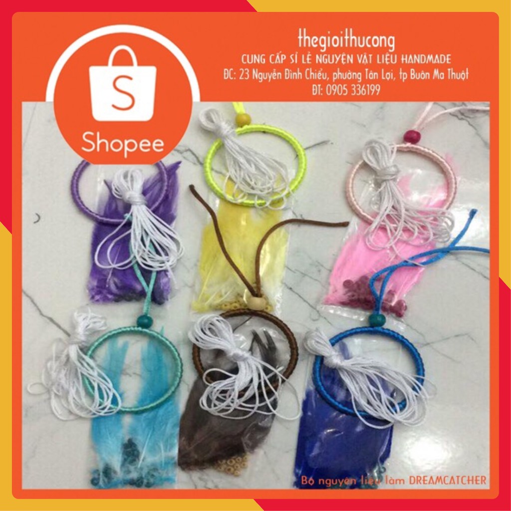 🔥 Bộ nguyên liệu làm dreamcatcher Cao Cấp 📌