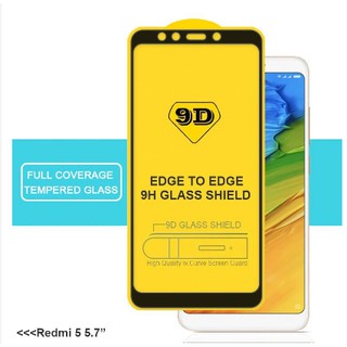 Kính cường lực 9D Full màn Xiaomi Redmi 5 Plus + Dán Lưng carbon thế hệ mới