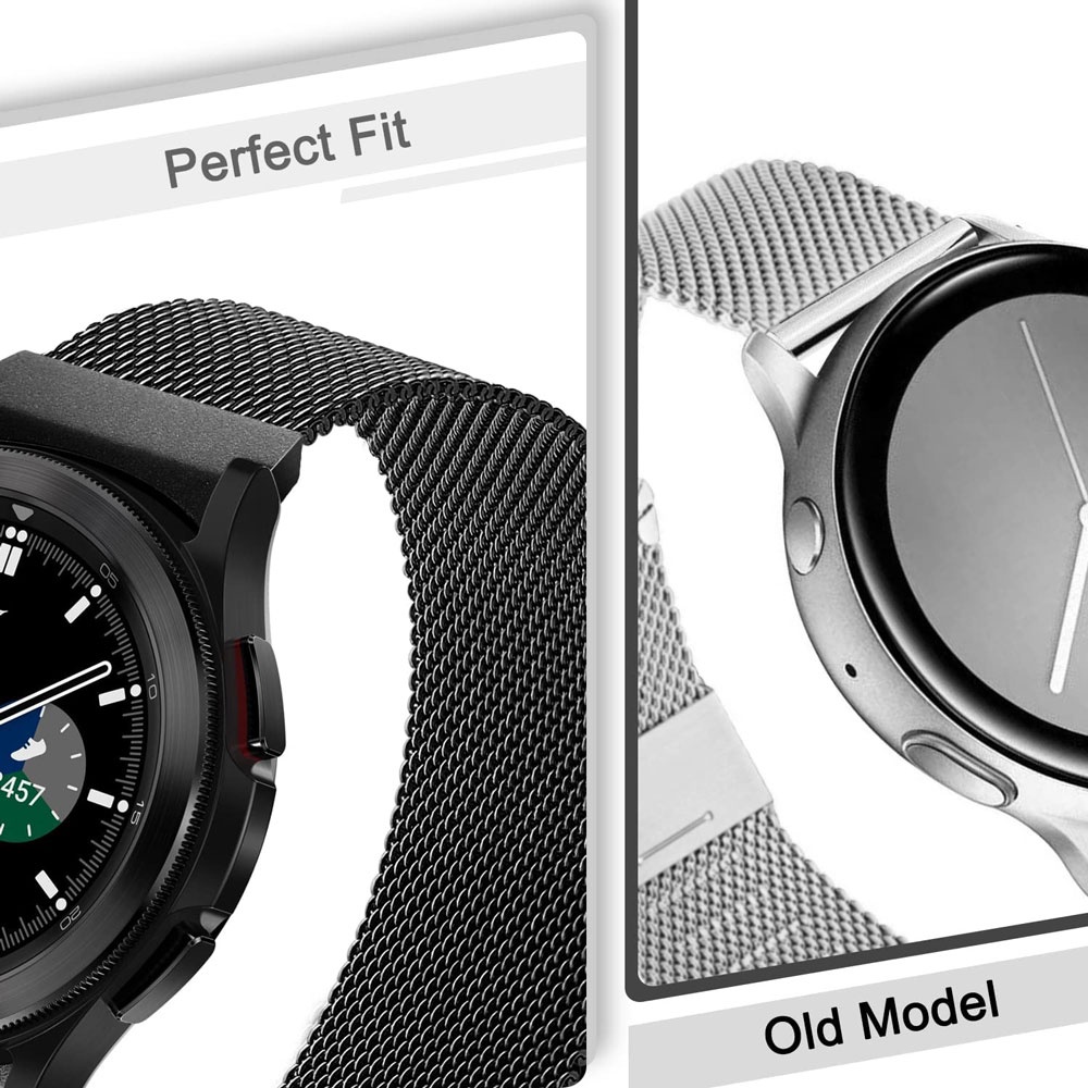 Dây Đeo Thay Thế Chất Liệu Thép Không Gỉ Cho Đồng Hồ Thông Minh Samsung Galaxy Watch 4 Band 40mm 44mm/ Watch 4 Classic 42/44mm