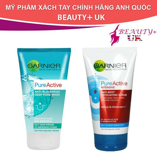 Sữa Rửa Mặt Garnier Pure Active