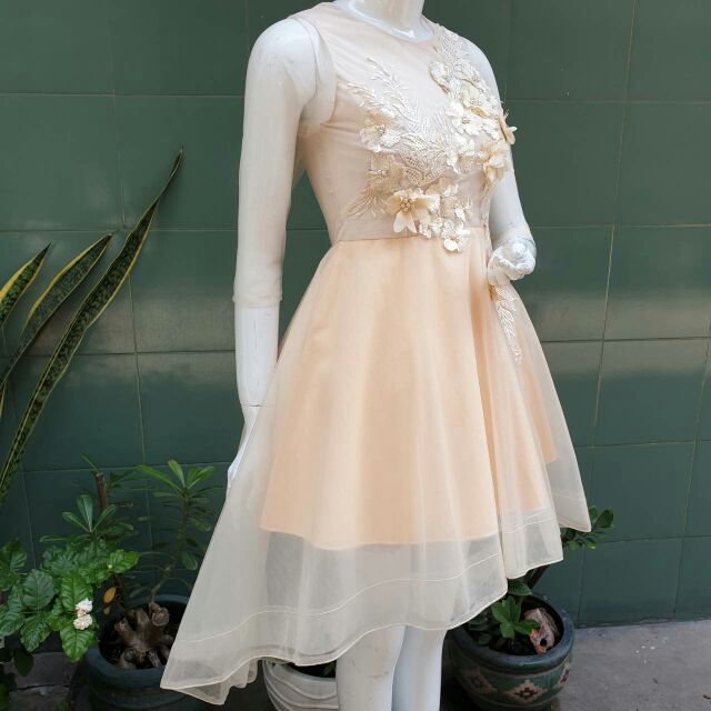 Đầm xòe công chúa  đi tiệc đuôi tôm sang chảnh