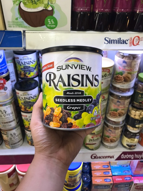 Nho Khô Sunview Raisins Vị Hỗn Hợp 425g - Chính Hãng Mỹ | BigBuy360 - bigbuy360.vn
