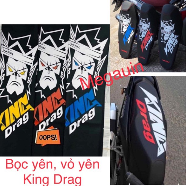 Vỏ yên King Drag bọc yên Wave (giá 1 cái)