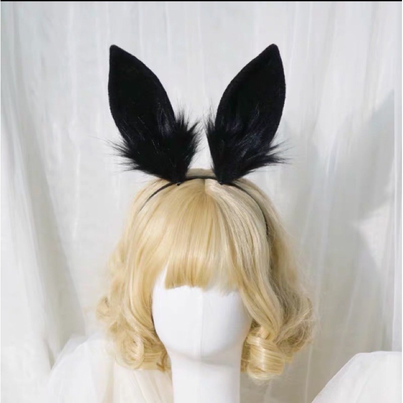 YASLC0087-Bờm/ kẹp tóc tai thỏ cosplay