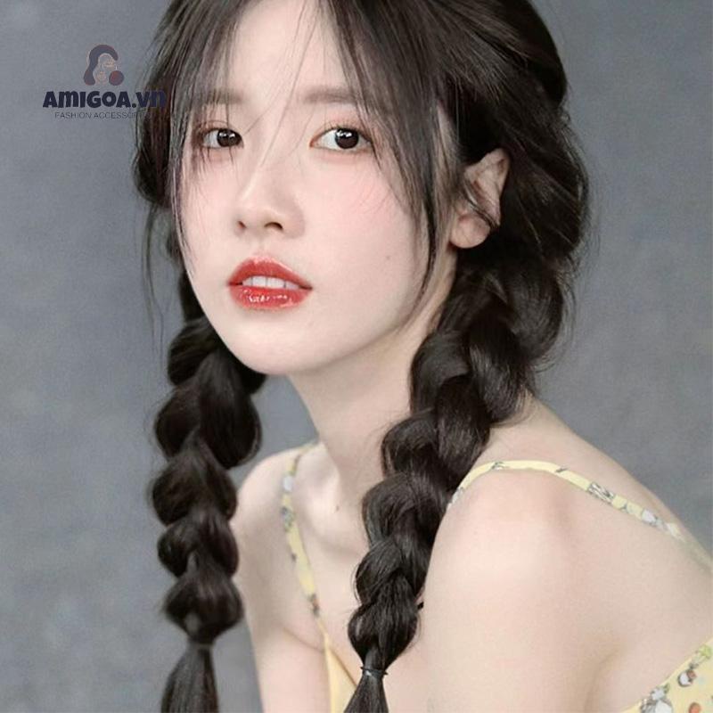 ✨✨Đuôi Ngựa Giả Thắt Bím Đuôi Ngựa Dễ Thương