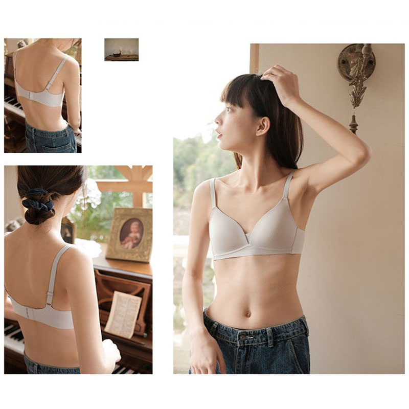 Áo lót nâng ngực không đường may chống chảy xệ/ Quần lót thoáng khí thoải mái cho nữ