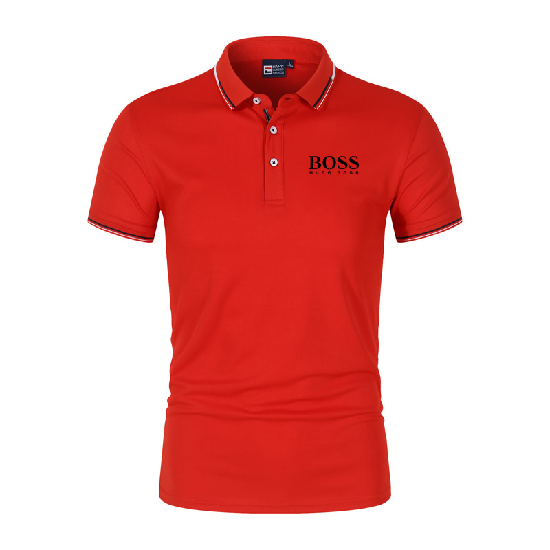 HUGO BOSS Mới Áo Thun Polo Tay Ngắn Thời Trang Dành Cho Nam